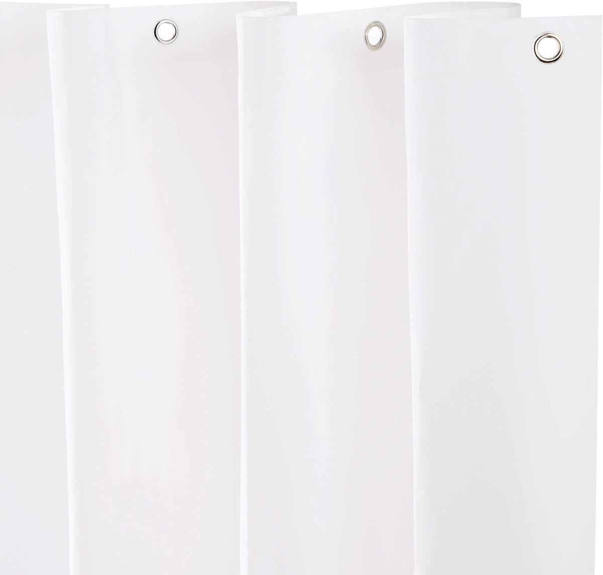 Douchegordijn voering 70" B x 72" H - PEVA - wit - voor extra vochtbescherming - ShopVlot