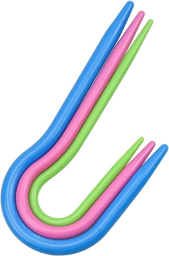 53-delige Haaknaalden Set voor Beginners - Plastic Naalden, Breiaccessoires en Haakaccessoires — afbeelding 2