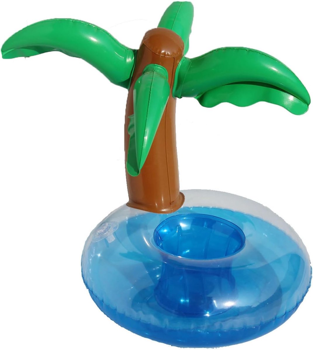 Floating Cup Holder Palm Tree Pool Float Inflatable Float Cup Holder Swimming Pool Cup Holder Float Coaster for Pool - ShopVlot