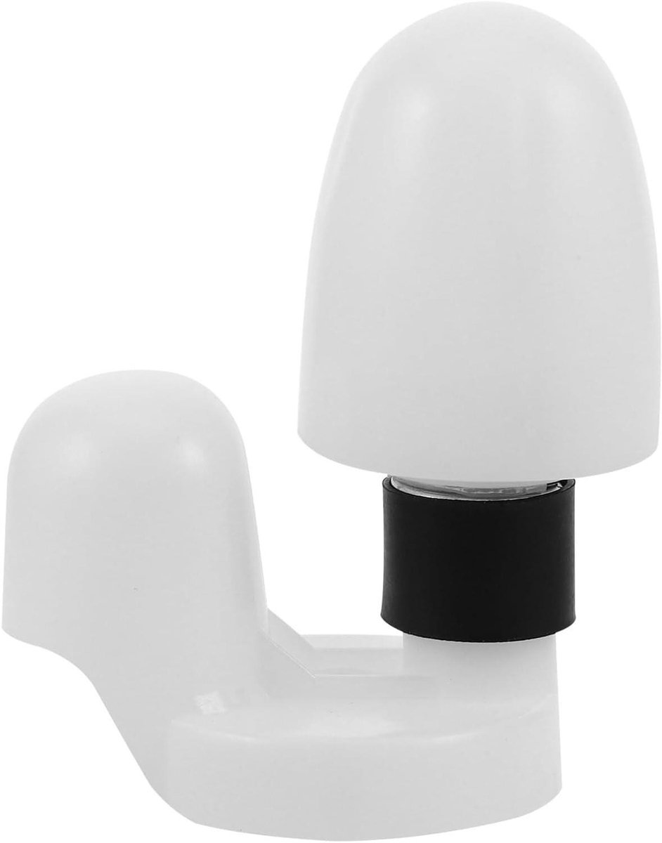 Massage Stoel Rollerkop - Kneedbal Vervanging - Rugpijn Verlichten - Universele Compatibiliteit - 12 x 10 x 6.5 cm - Wit
