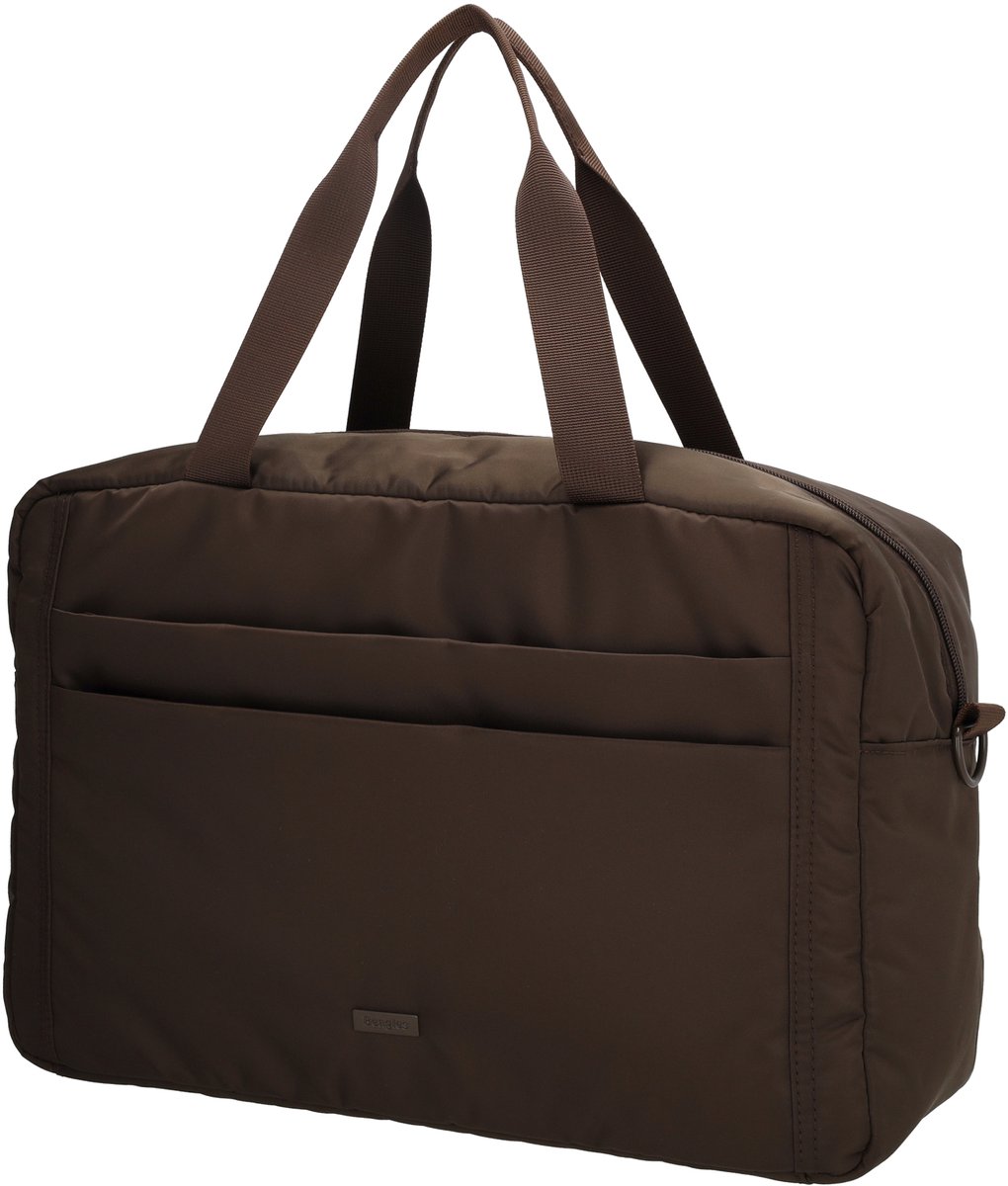 Beagles Duomo Reistas - Weekendtas - Sporttas - Underseater - Veiligheidsrits - Safety Zipper - Dames - Heren - Unisex - Donkerbruin