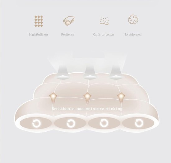Japanse futonmatras - Opvouwbaar matras Slaapmat - Kamperen en opslag - Dubbel antislip ontwerp - 8 cm dik - Grijs — afbeelding 2