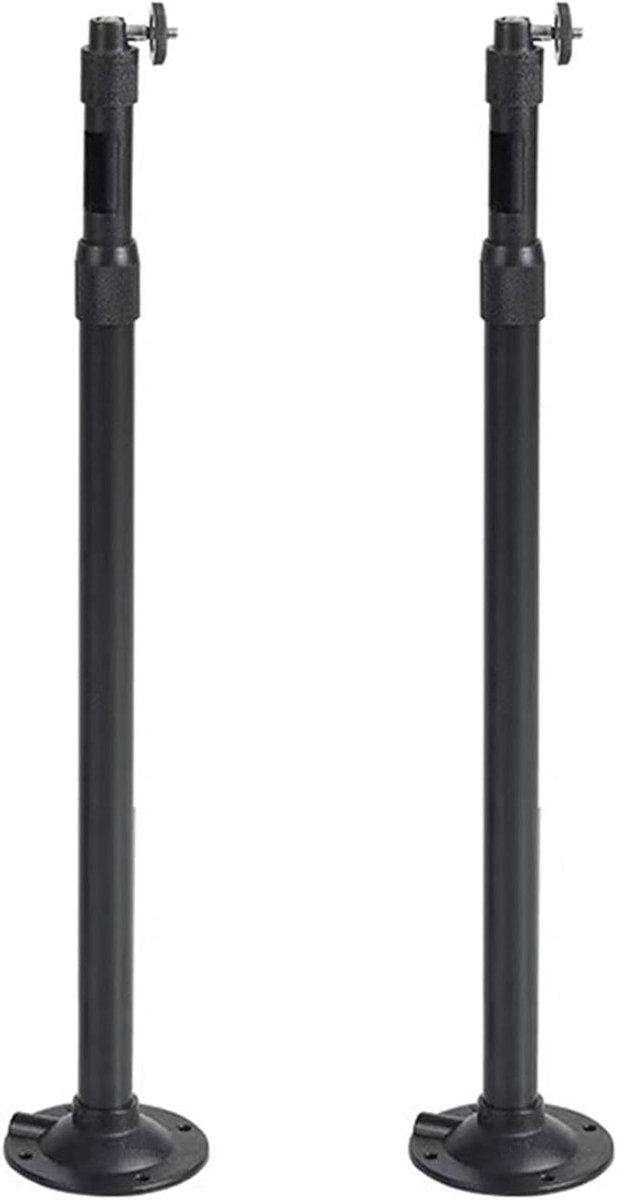 Projector Plafondhouder - Universele Hanger - Thuisbioscoop Inrichten - 360 Graden Draaibaar - 40-80 cm Verstelbaar - Zwart