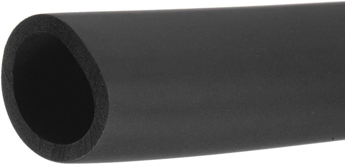 Dailygoods- Isolatieslangen voor warmteregulatie - Isolatieverpakking - 40 mm ID/20 inch - Zwart - Sanitaire installaties - Duurzaam materiaal - Isolatiebuizen