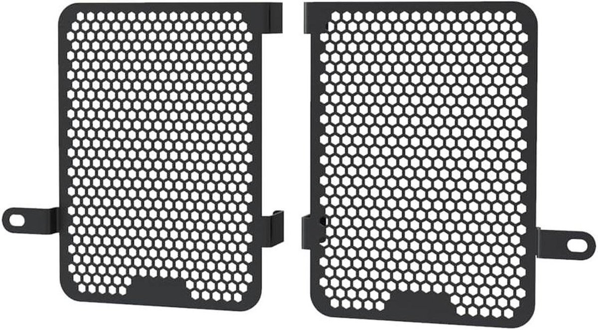 Radiator Grille Beschermer - Koelrooster Motor - Motor Beschermen - Roestvrij Staal - 25 x 20 cm - Zwart