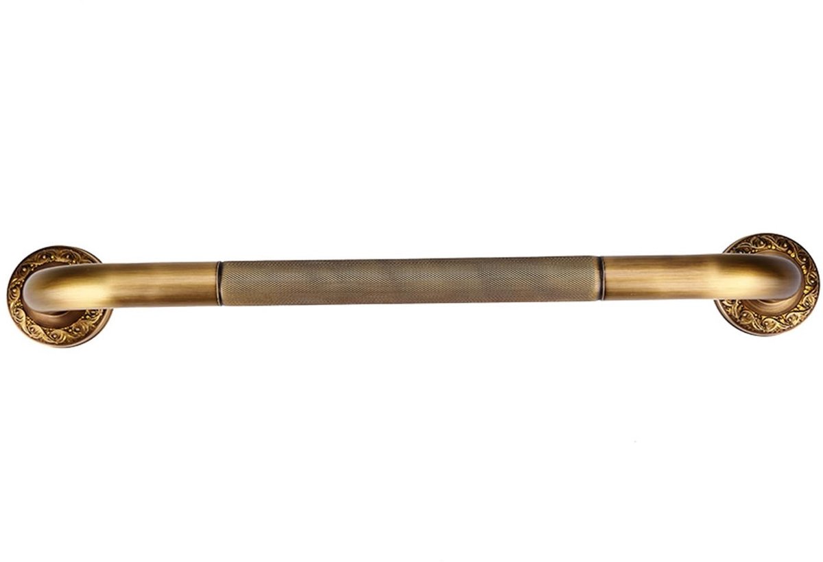 Dailygoods- Badhandgreep 48cm - Antislip Handgreep - Veiligheidsbeugel - Duurzaam Messing - Voor Badkamer - Extra Grip - Veiligheidsleuning
