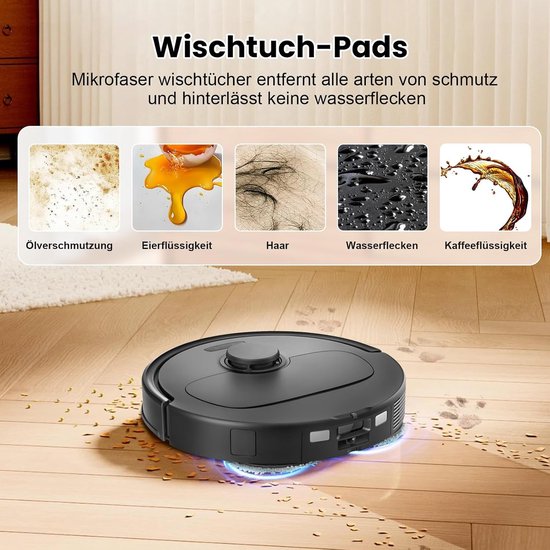 Pads, vervangende mopdoeken accessoires voor Roborock Qv — afbeelding 2