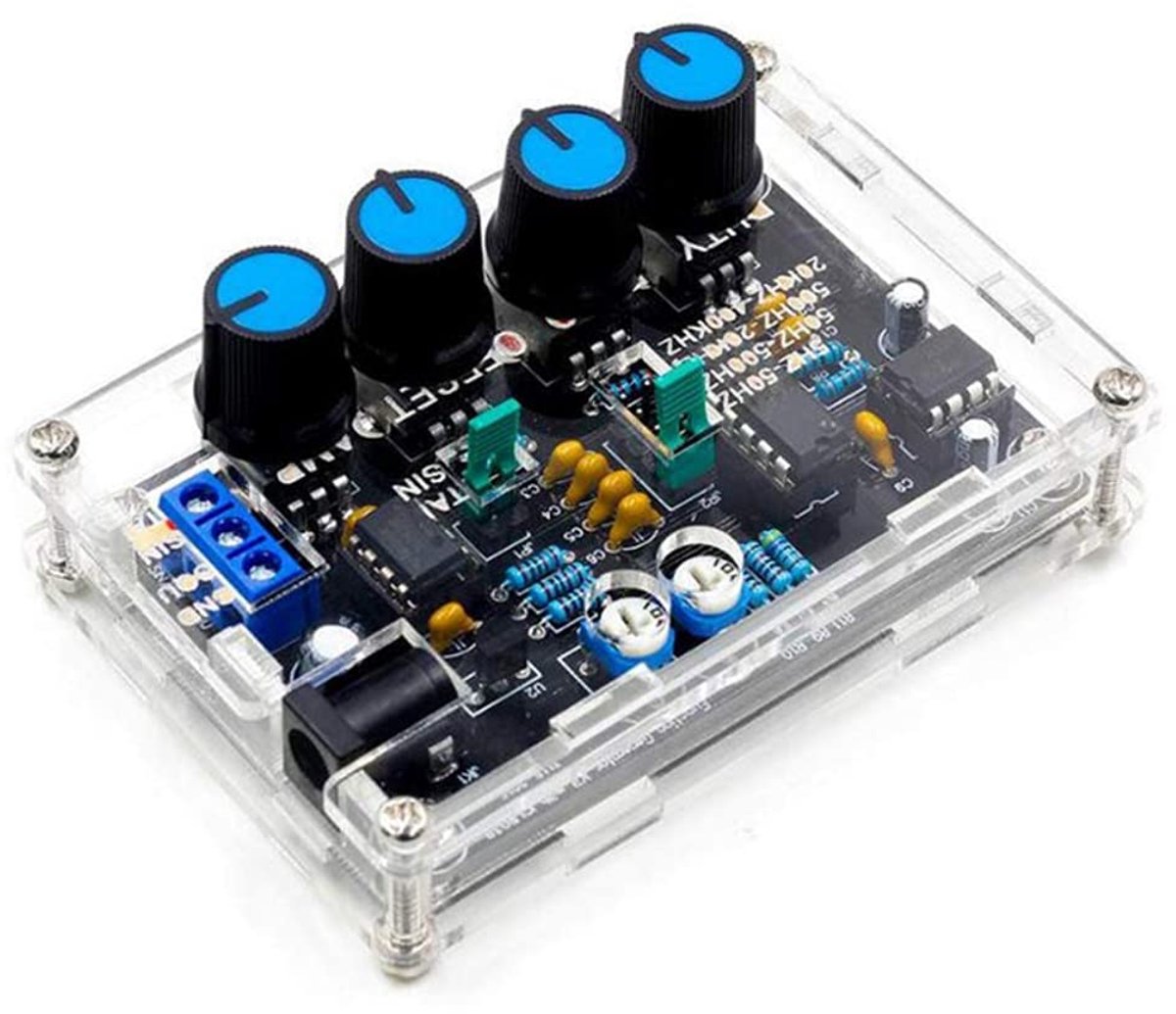 ICL8038 DIY hoge precisie signaalgenerator, sinus driehoek vierkante zaagtand uitgang 5 Hz ~ 400 kHz, instelbare frequentiebereik