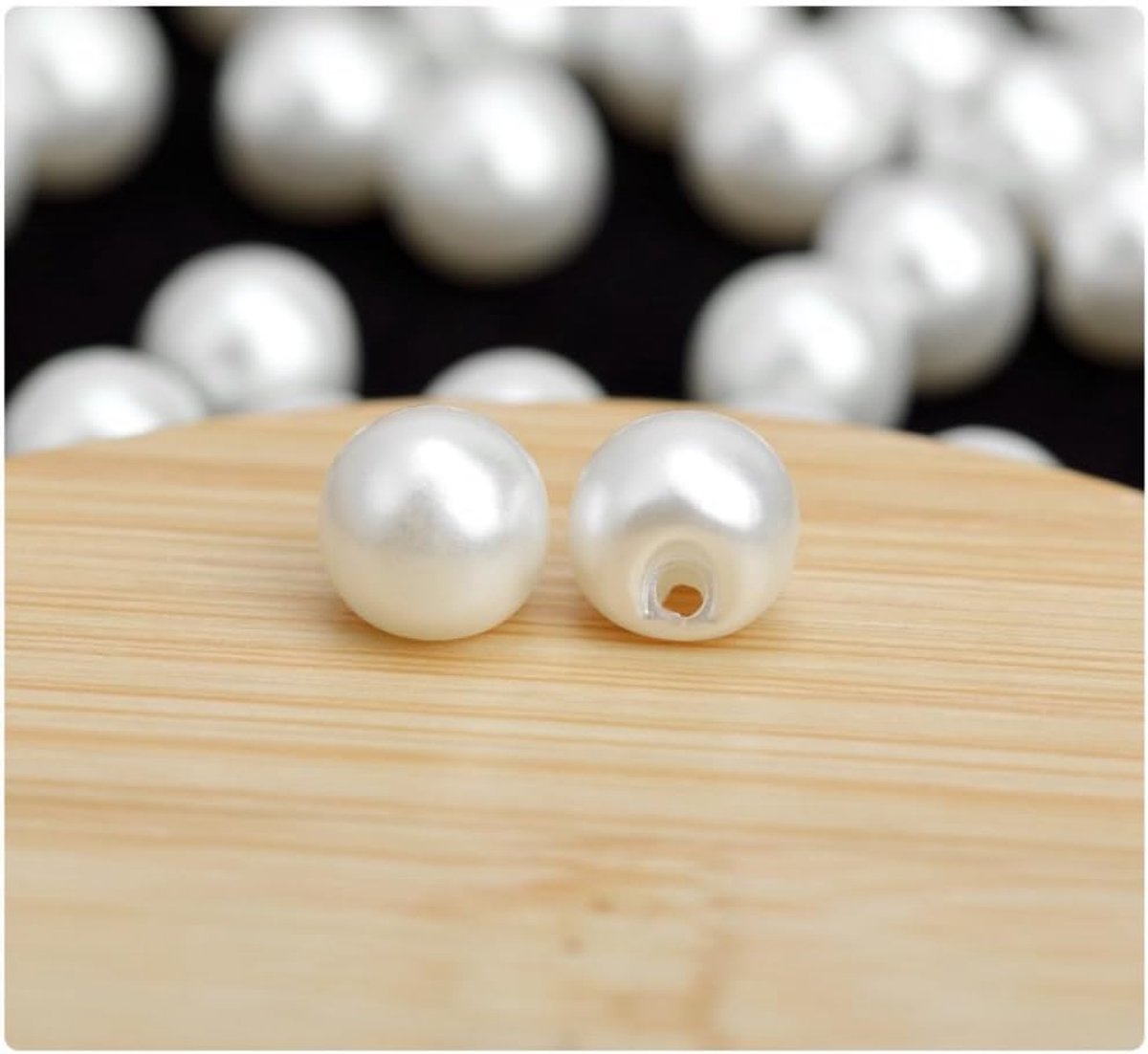 Knopen, decoratieve knopen, witte knopen met oogje, knopen voor