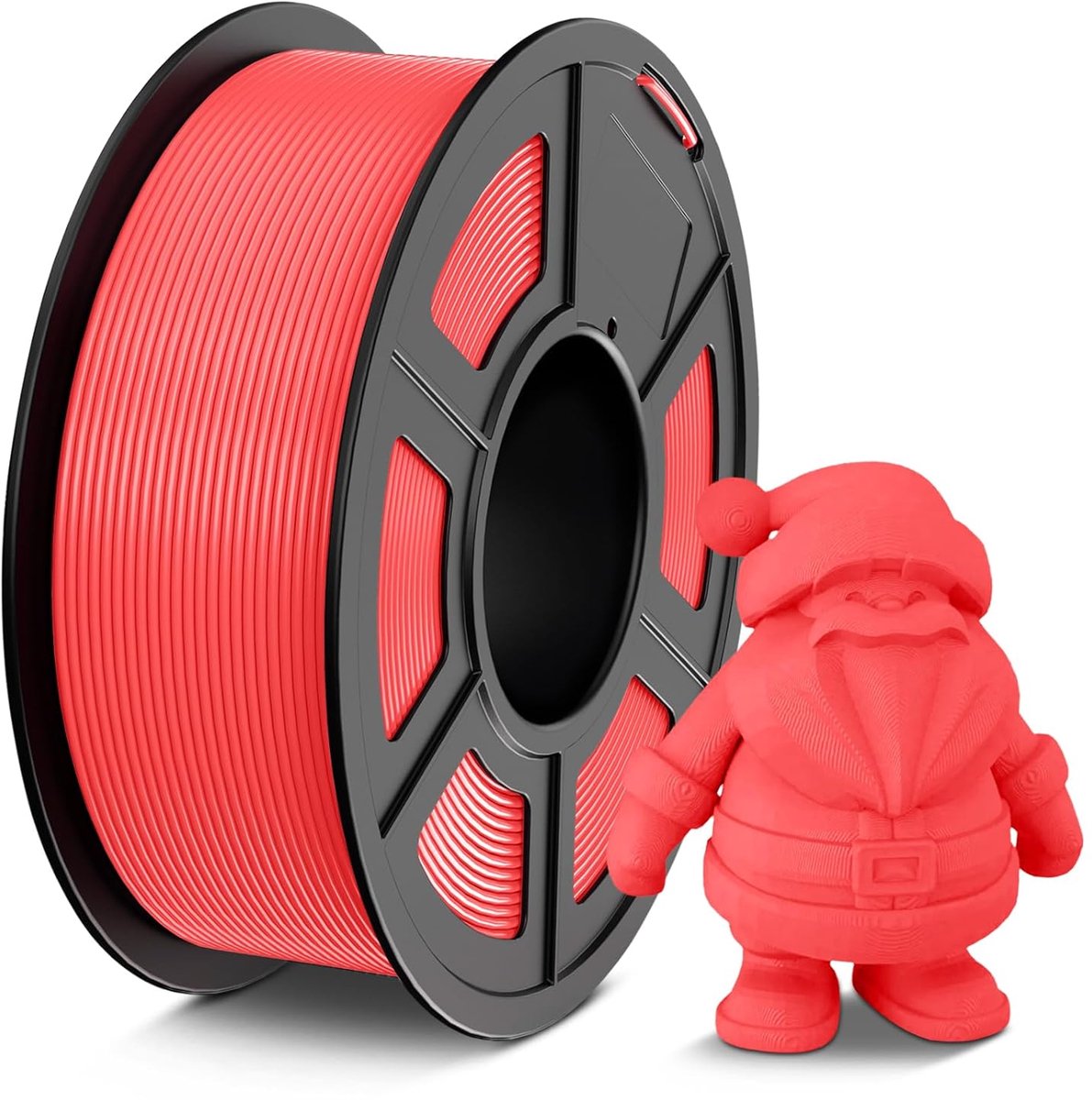 Petg Filament 1,75 mm, kersenrood, sterke taaiheid, 1 kg spoel