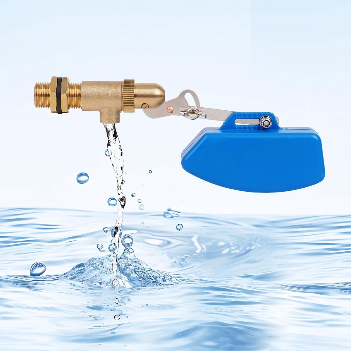 3/4 inch Vlotterventiel van Messing Met Verstelbare Arm, Automatische