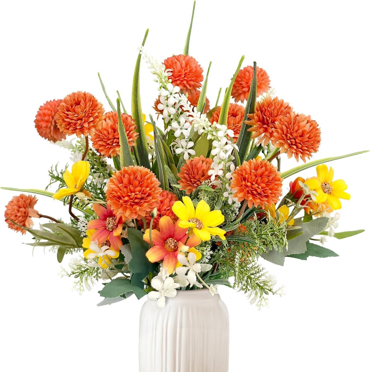 Kunstbloemen als echte kunstbloemen, herfst, kunstbloemen, zijden boeket, kunstplanten, kunsttakken, herfstdecoratie, wilde bloemen voor binnen, tafel