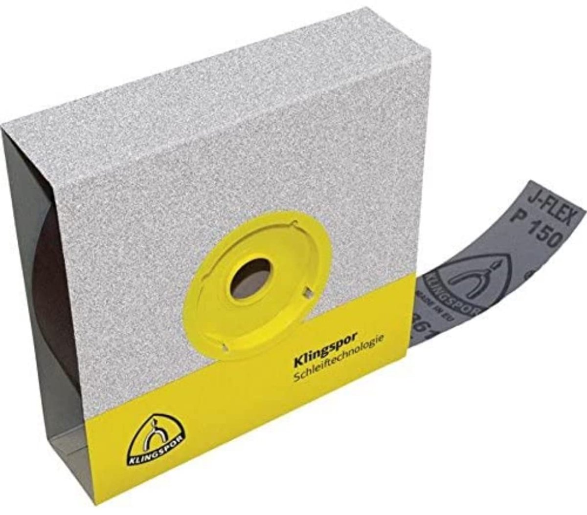 SnelShoppen - Rollen met stoffen onderlegger voor staal, metalen, NE-metalen, hout, roestvrij staal - 50x50000mm - Ideaal voor schuren, slijpen en afw