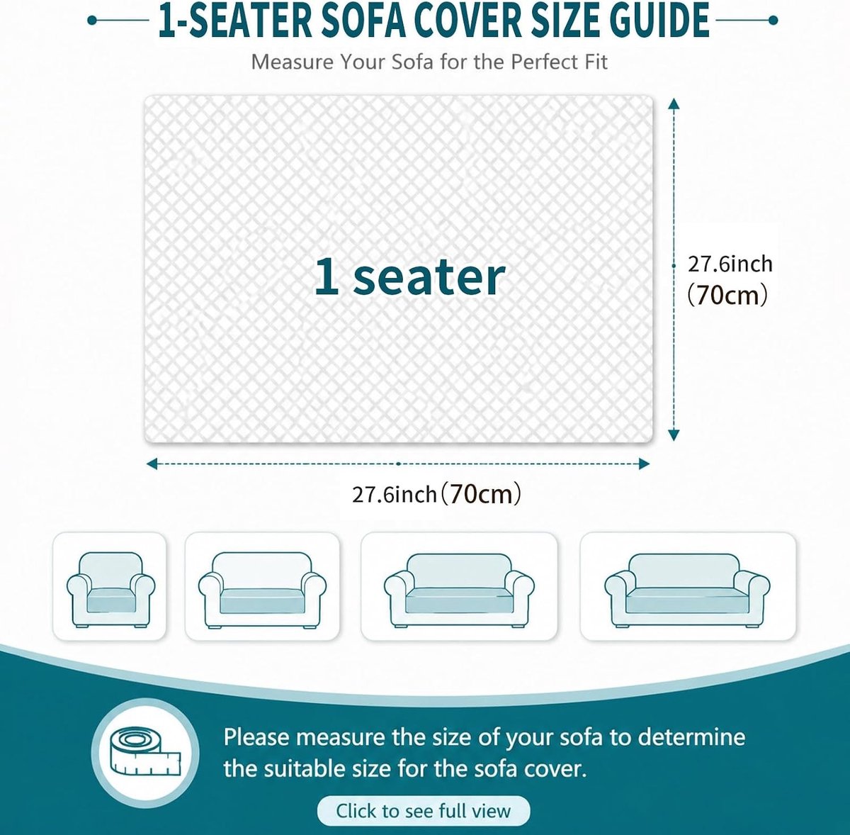 Wasbare Sofabedekkingen voor de Woonkamer, Geschikt voor 1/2/3 Zits en Hoekbanken (Beige, 70 * 70cm) - Bescherming, Comfort en Stijl