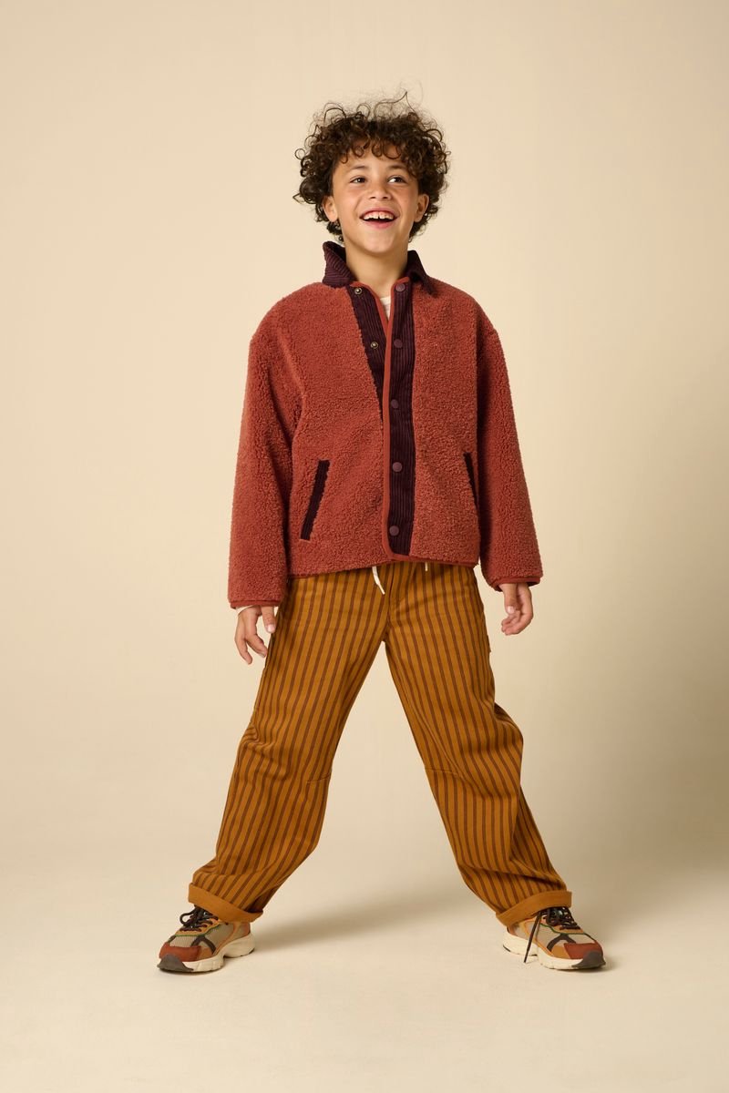 Sissy-Boy - Bruine gestreepte pull on broek