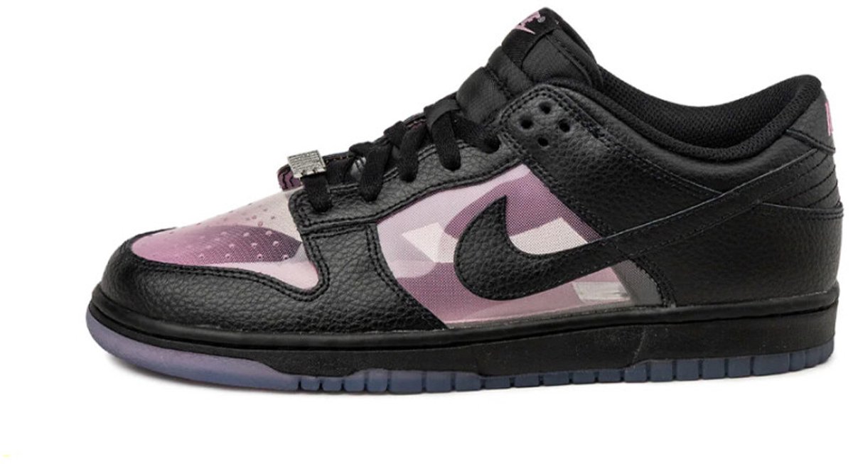 Nike Dunk Low Retro Transparent Rise Zwart