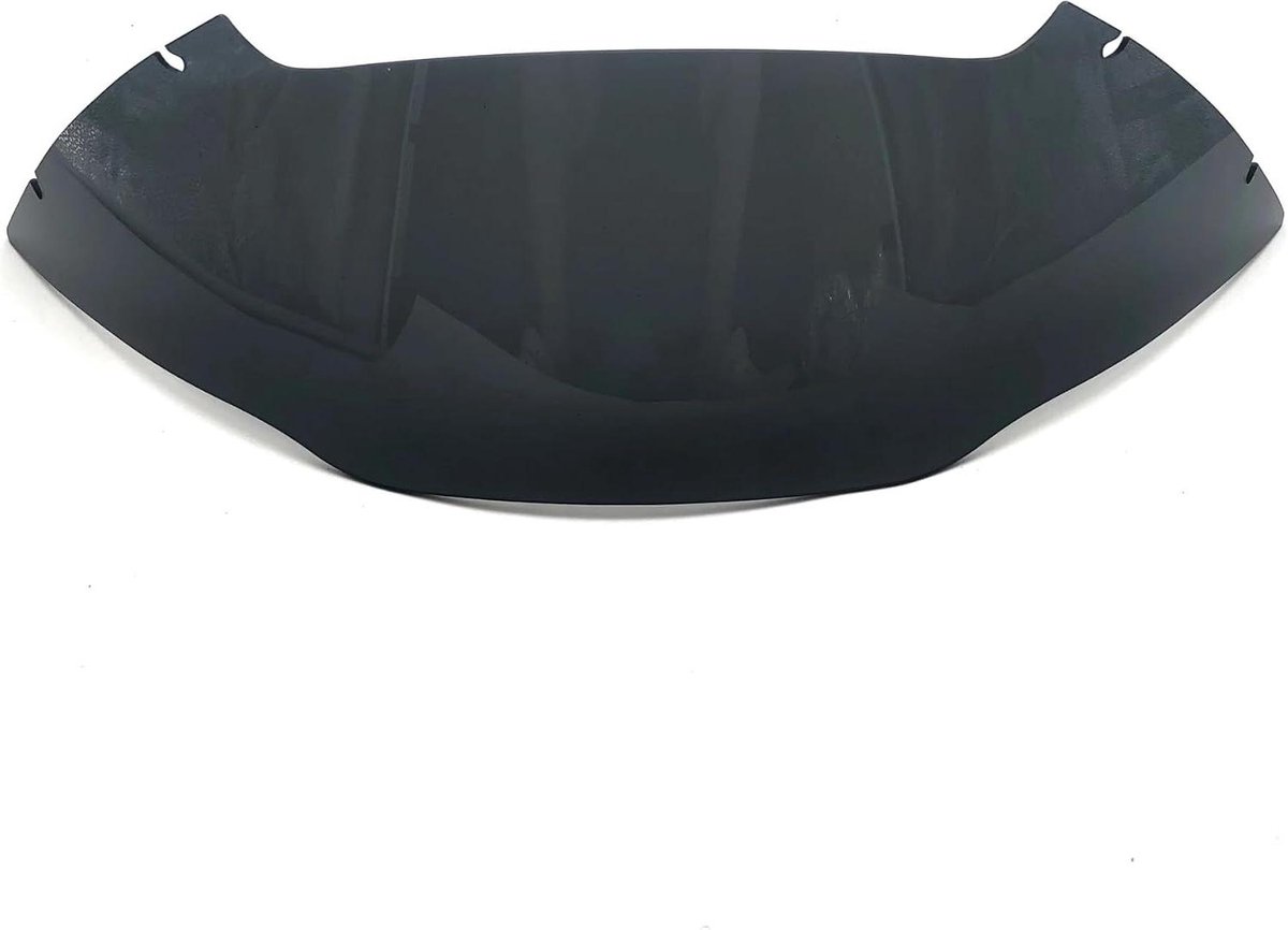 Motorfiets Windscherm - Voorruit Deflector - Comfortabel Rijden - Stevig en Duurzaam - 8.5 Inch - Donker