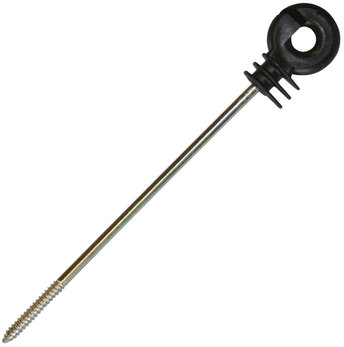 10x Langstiel Ringisolator 22 cm lang - langdurige afstandsisolator lijnisolator - robuuste isolatoren voor weidehek & elektrisch hek