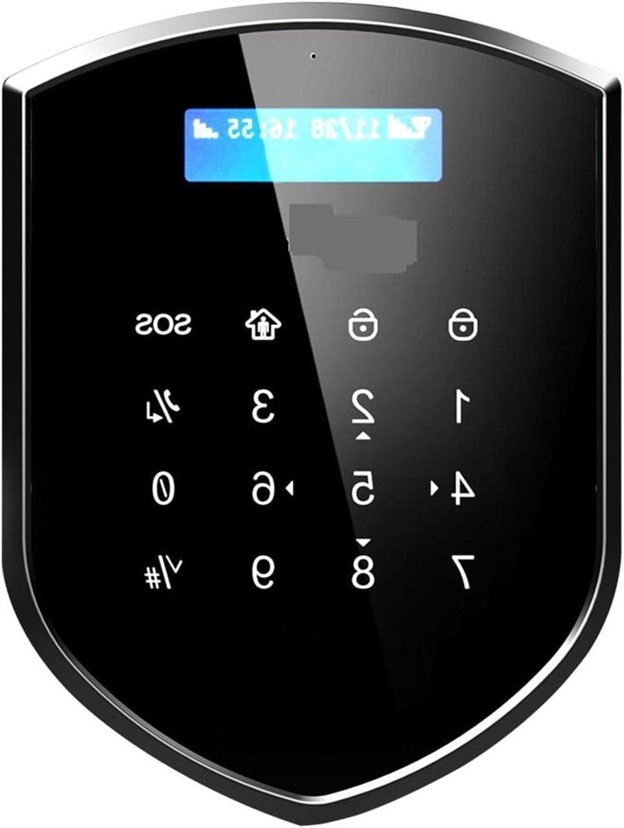 Draadloos Alarmsysteem - Inbraakalarm Kit - Huis Beveiligen - LCD Touchscreen - 12.7 cm - Wit