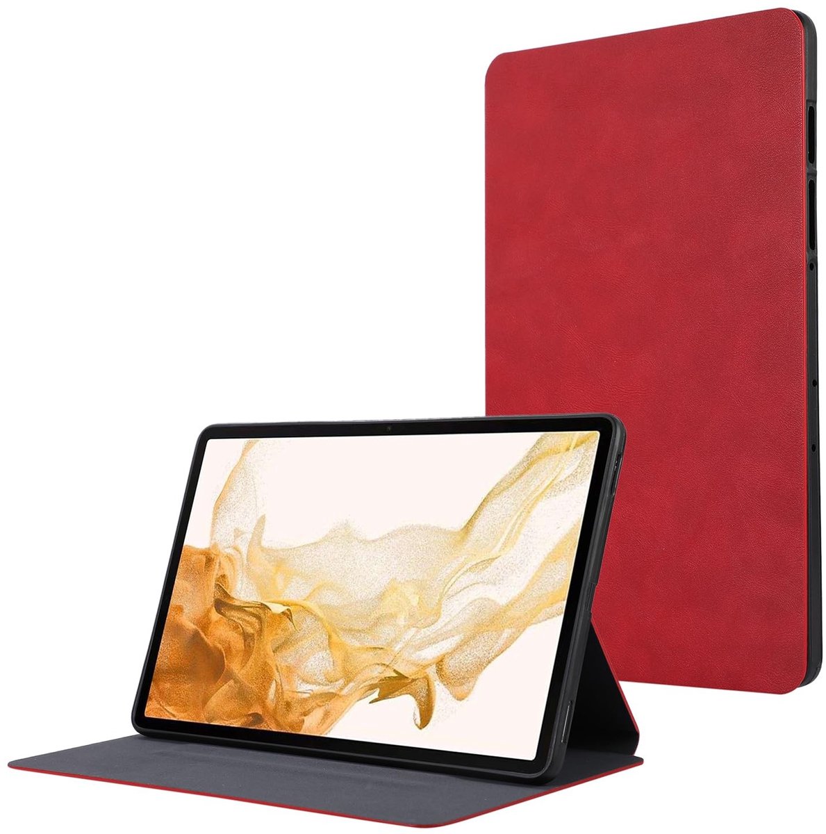 Omgoods - Smart Cover Case voor Samsung Galaxy Tab S9 FE Plus 12.4 Inch - Flip Case met Bookstyle Design
