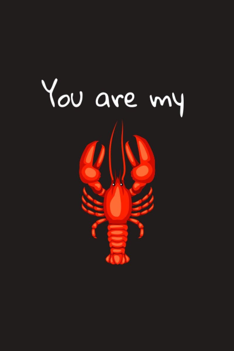 are my lobster: Perfect Gift for the Person You Love | Ruled Lined Composition Notebook
