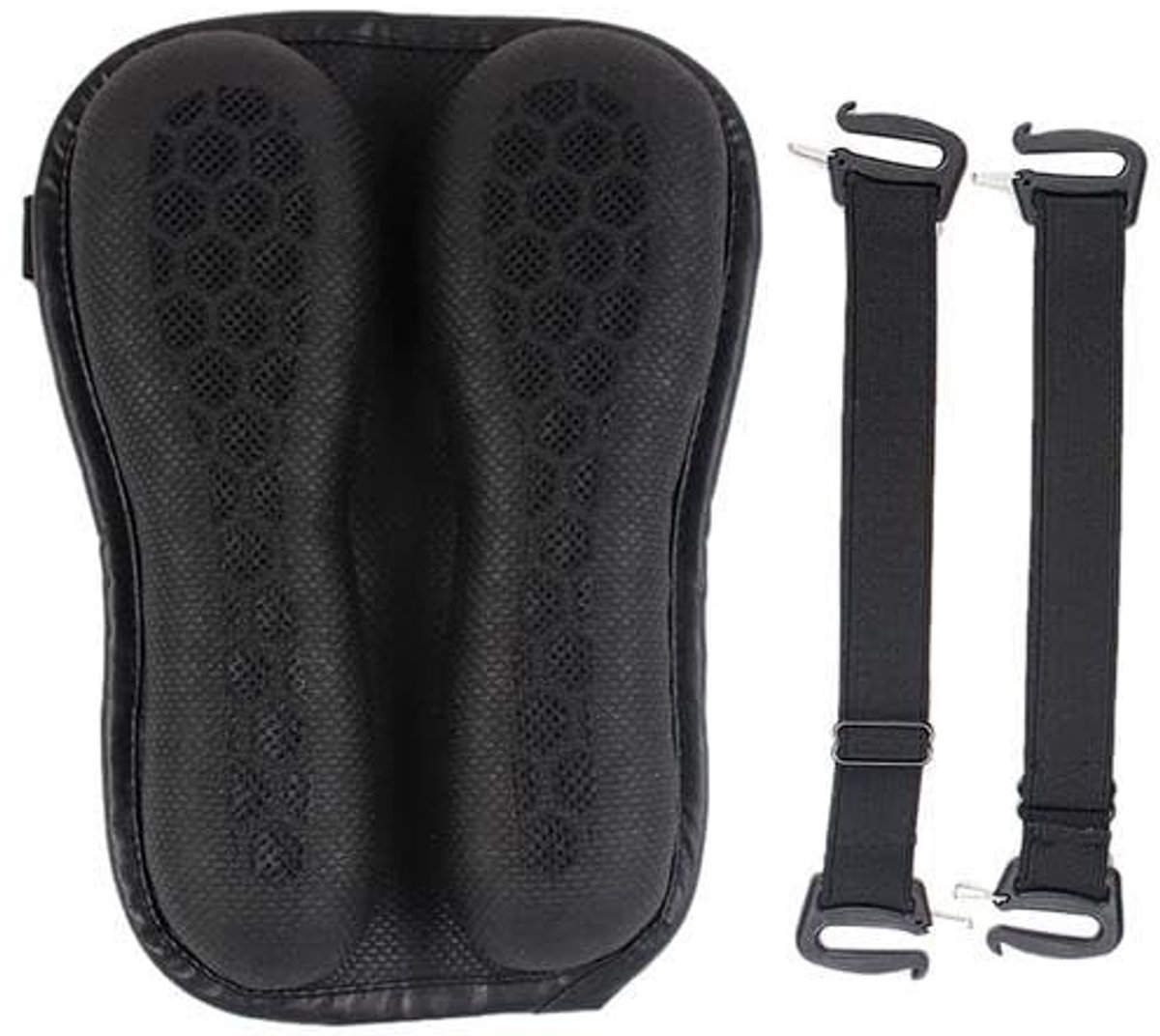Omgoods - Motorcycle Seat Cushion met Drukverlichting - Comfortabel voor Lange Rit