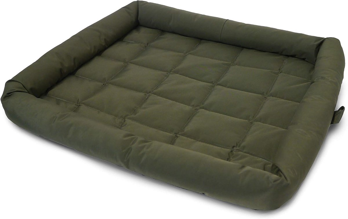 Waterbestendig Krat Hondenmatras, Klein, 45x56cm, groen