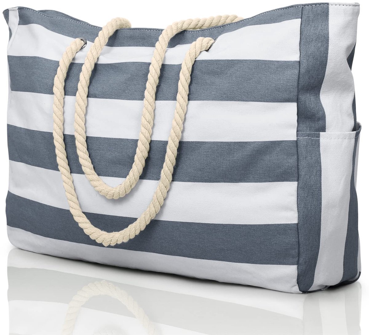 Omgoods - Grote Waterproof Shopper Bag met Rits voor Diverse Activiteiten