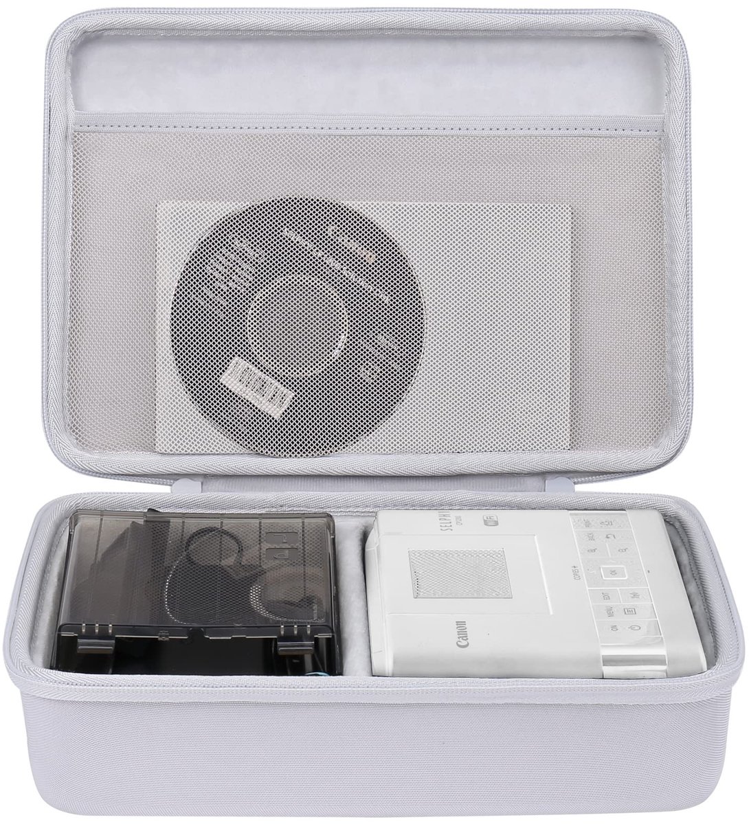 Omgoods - Beschermhoes voor Canon Selphy CP1500 / CP1300 / CP1200 - Compacte Reis Hoes, Wit
