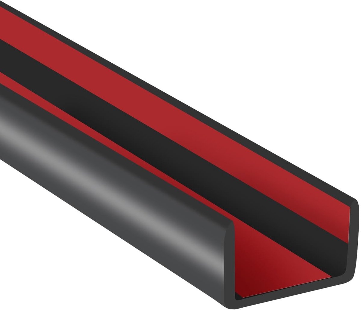 Omgoods - Rubber Randbescherming 12 mm Zelfklevende U-Vormige Hoekbeschermer voor Meubels