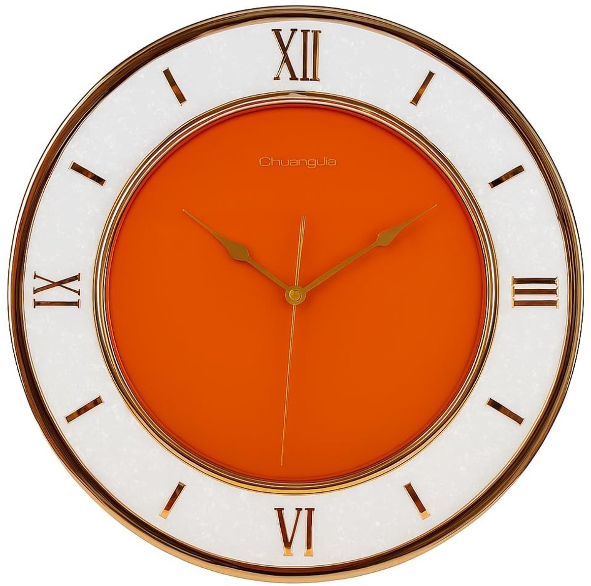 Omgoods - JRose Collections Luxe Wandklok - 40 cm Stille Quartz Beweging