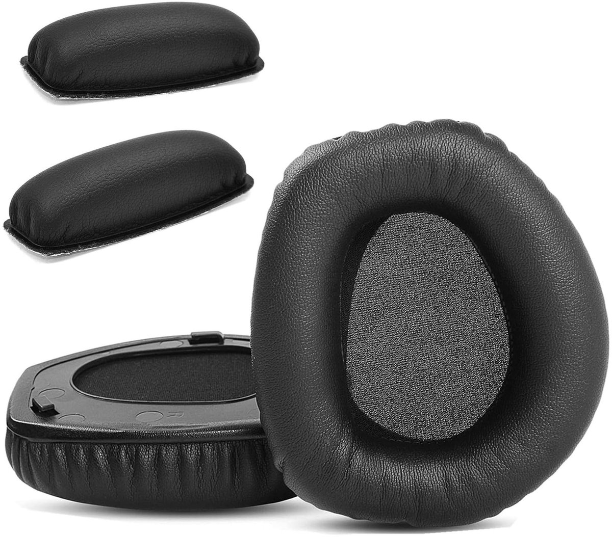 Omgoods - Oorkussen Vervangset voor Sennheiser Hoofdtelefoon - Geheugen Foam