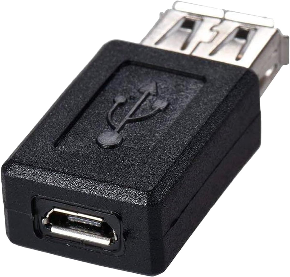 Micro USB Type B Vrouwelijk naar Type A Vrouwelijk Adapter