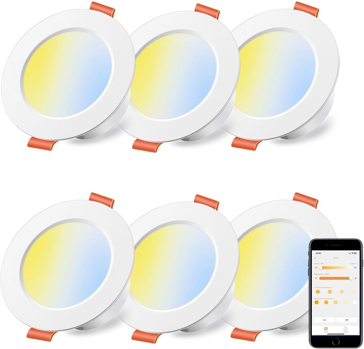 iLC LED inbouwspot 8W Φ 68-85mm gatgrootte
