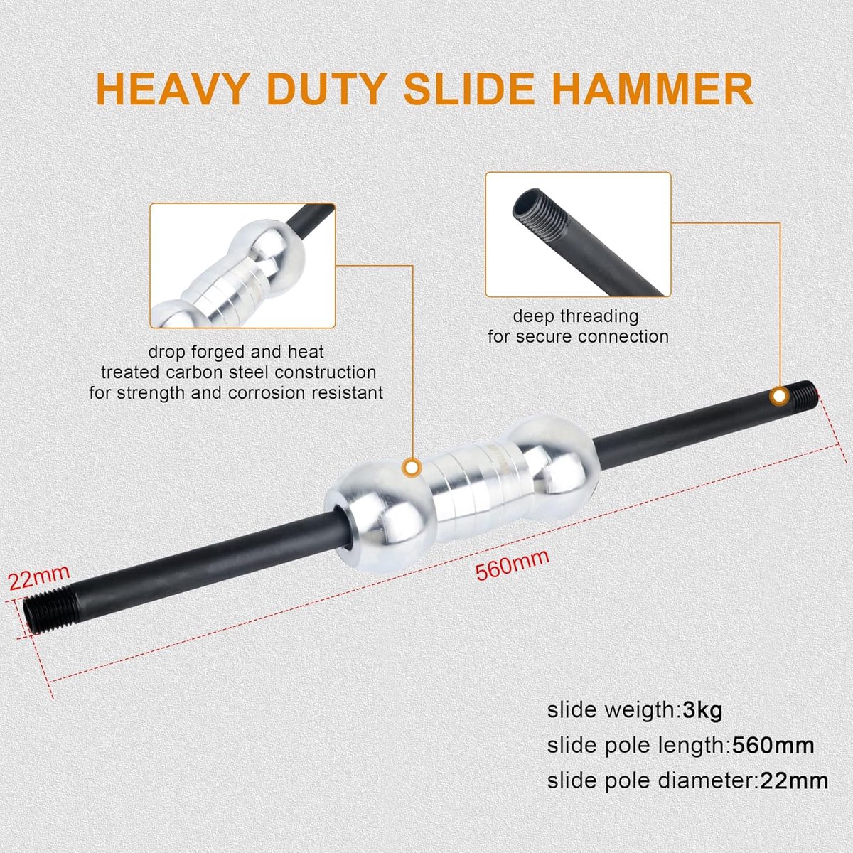 13 stuks Dent Puller met Slide Hamer voor Auto Body Truck Reparatie