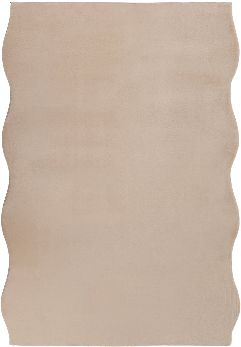 DAWA - Vloerkleed - Beige - 160 x 230 cm - Kunstbont