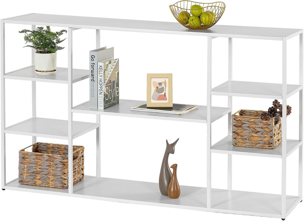 Consoletafel 140 cm, modern ingangsmeubel, ingangsconsole, robuust en