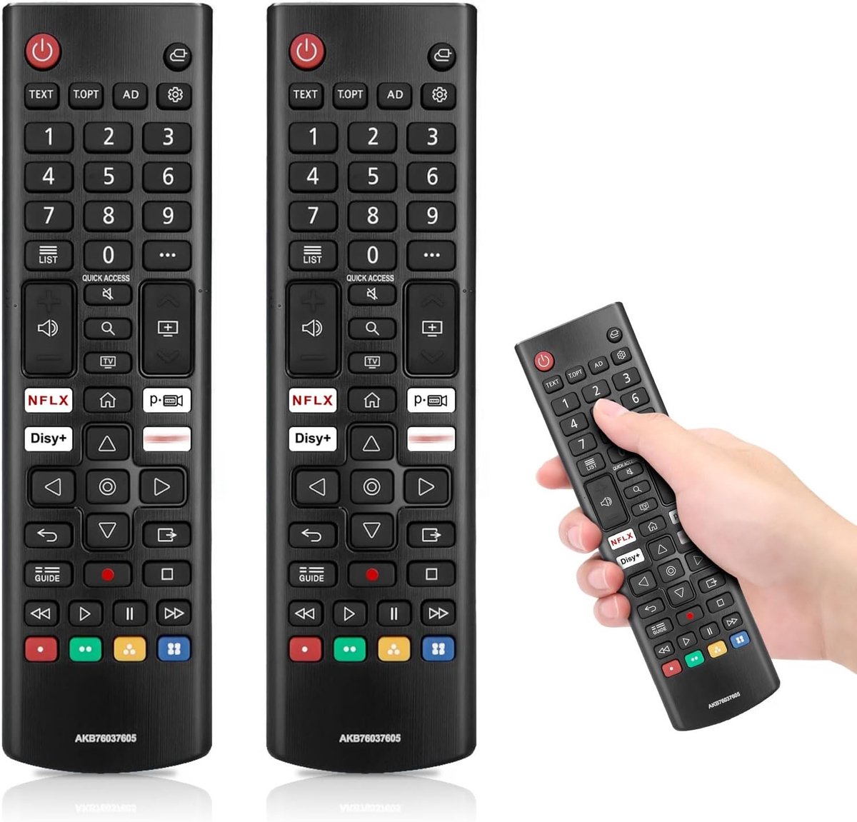 SnelShoppen - Universele Afstandsbediening voor LG TV UHD OLED QHD NanoCell 4K 8K Smart TVs, Vervangende Afstandsbediening voor Meerdere Modellen