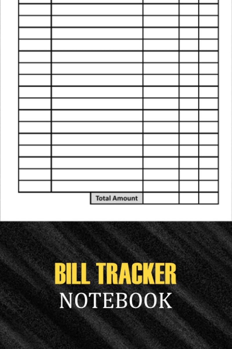 Tracker Notebook: Bill Tracker notebook , Monthly Bill Organizer & Payments Checklist Log Book. Bill Payment/ Expense Checklist / Bookkeeping. Bill Tracker notebook