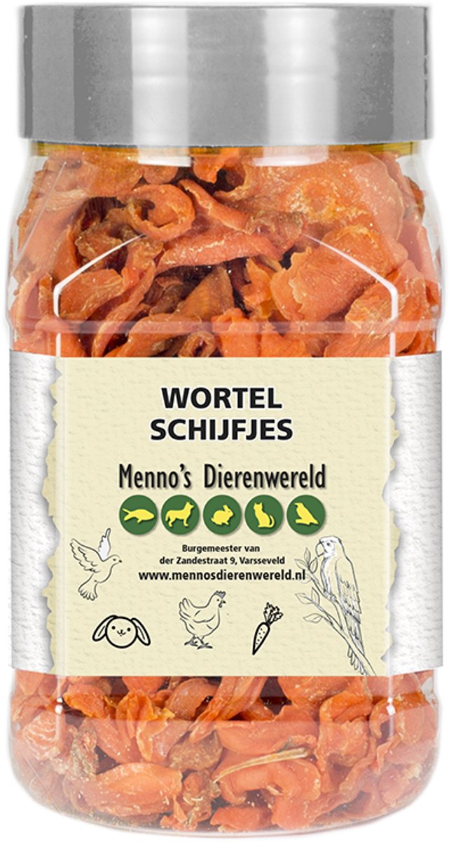 Wortel schijfjes 350 ml/150 gr.