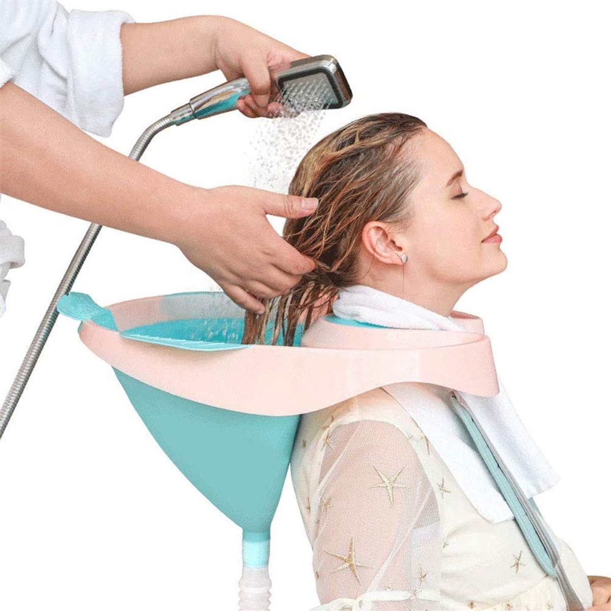Omgoods - Draagbare Haar Shampoo Wastafel voor Ouderen en Gehandicapten
