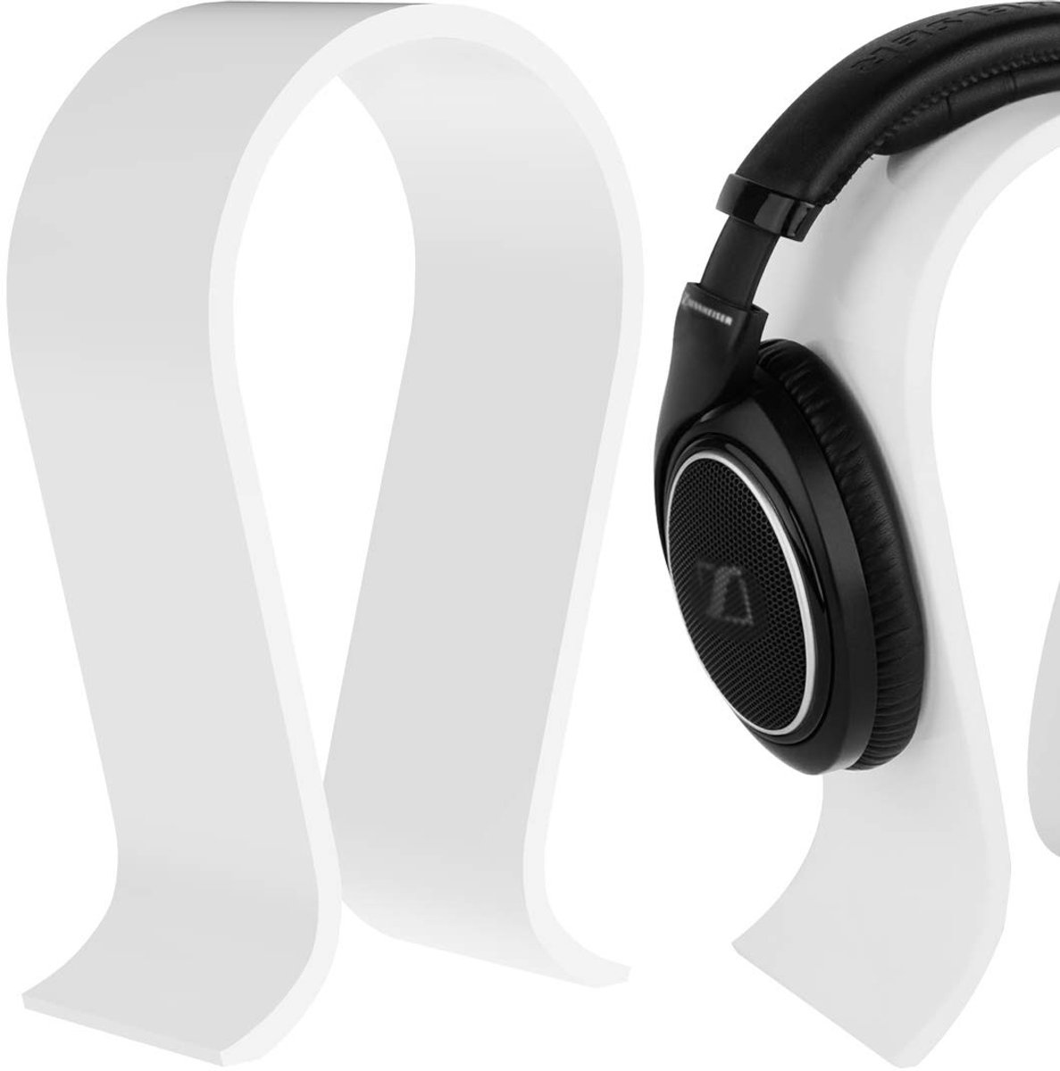 Omgoods - Headphone Stand voor Over-Ear Koptelefoons - Desk Display Hanger (Wit)