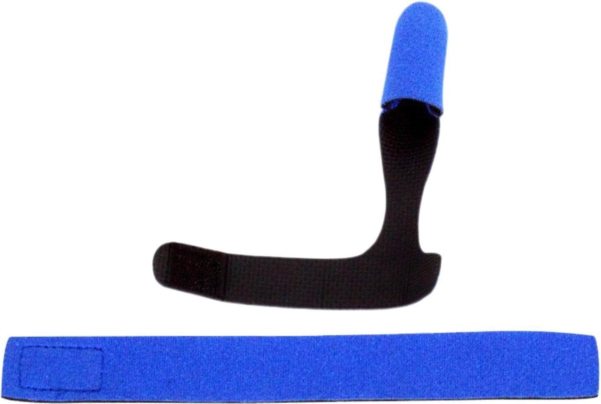 Hengelbescherming Set - Hengelhoes Puntbeschermer - Vissen Beschermen - Zachte Neopreen Voering - 2 stuks - Blauw