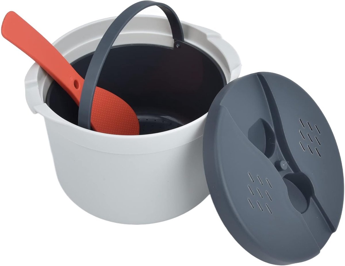 Rijstkoker 2L - Magnetron rijstkoker - Goede afsluiting - Ideaal voor familie - ShopVlot