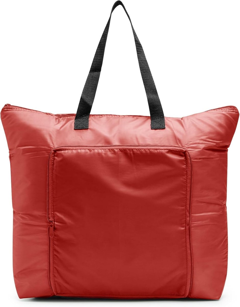 Opvouwbare Koeltas - Rood - Polyester - 10 Liter - Voor School en Strand