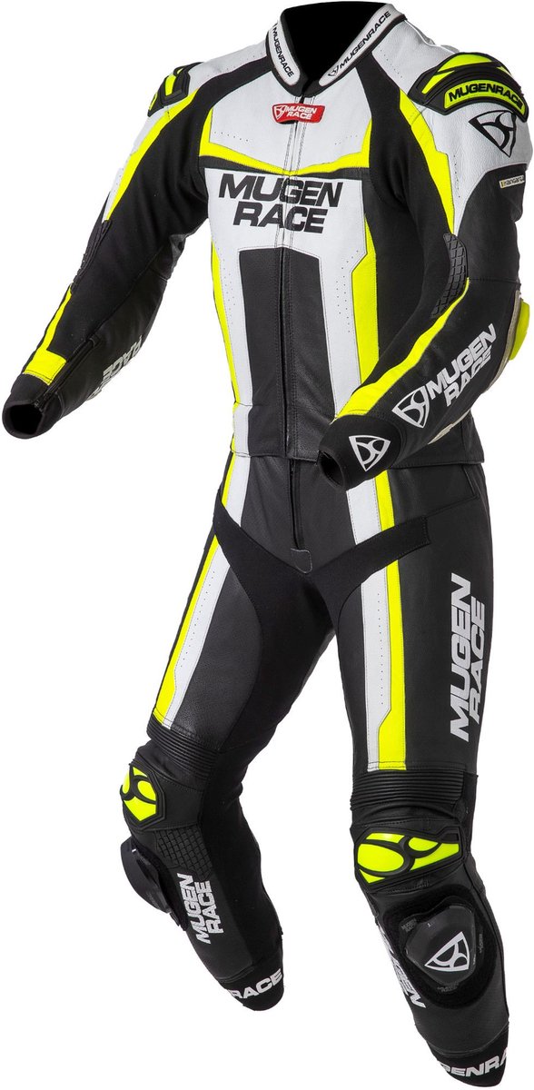 MUGENRACE Ibrido 2-delig leren motorpak -