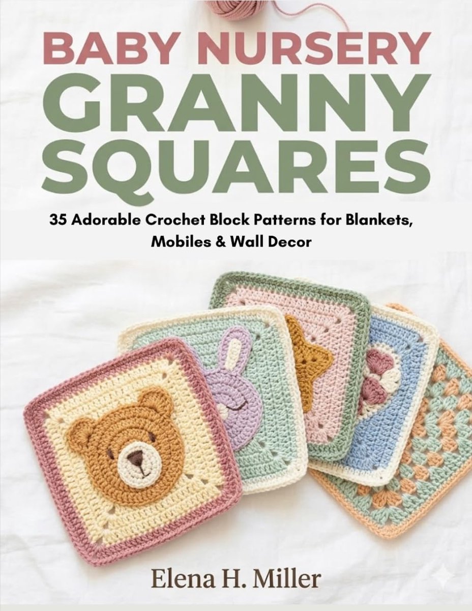 Haakpatronen babykamer - 35 schattige granny squares - voor dekens, mobiles en wanddecoratie - creatief en uniek - ShopVlot