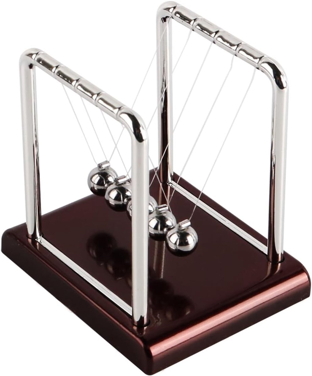 Cradle Balance Balls Science Physics Gadget Desktop Decoration Kinetic Motion Desk voor kantoor, thuis, educatief en stressverlichtend