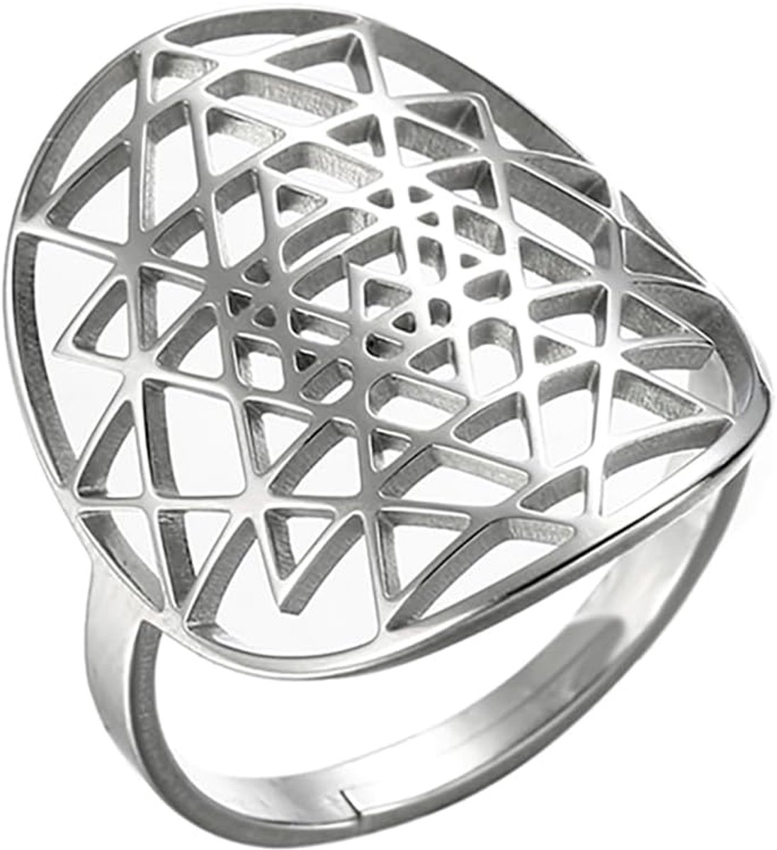 Sri Yantra Chakra Ring Sri Yantra Amulet Talisman Hanger Heilige