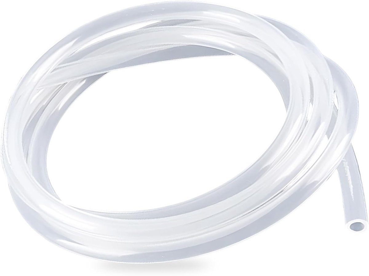 5 meter siliconen slang, 10mm ID x 14mm OD voedselveilige slang Flexibele siliconen slang Transparante water-lucht slang-buis Water lucht buizen voor pompoverdracht